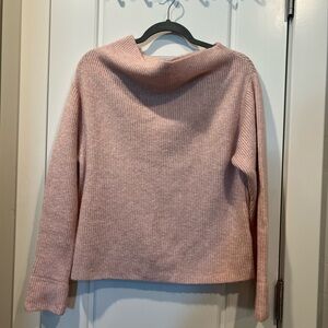 Treasure & Bond Soft Pink Cowl Neck Sweater